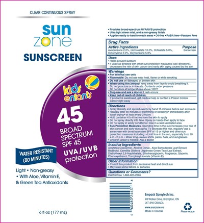 UB-024431 SunZone_Kids_US_SPF45_Can r1.jpg Image - UB 024431 SunZone Kids US SPF45 Can r1